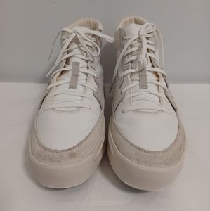 Sorel women's Hi Top plataform sneakers cream lace-up size 8.5
